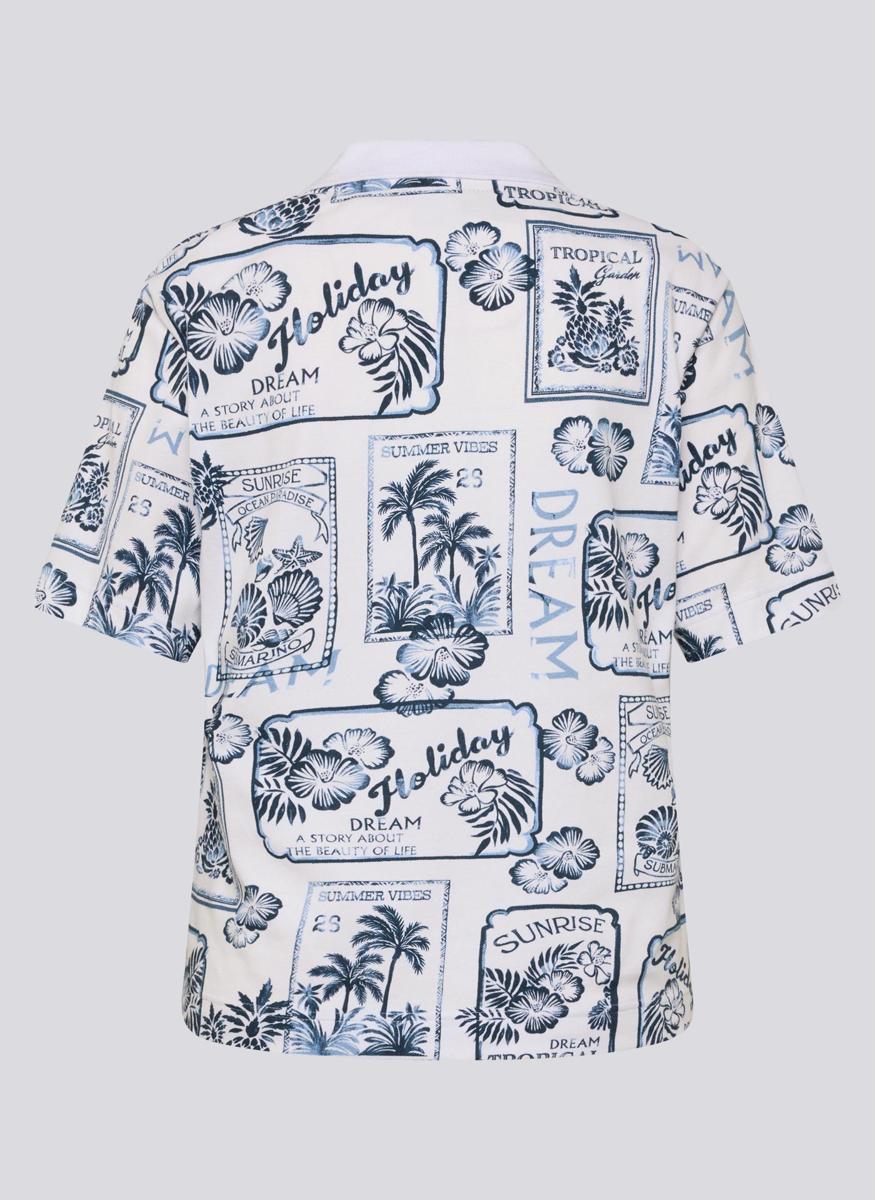 Rabe T-Shirt 56-121371 Blauw 4