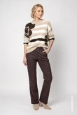Monari Pantalon 810109 Bruin 2