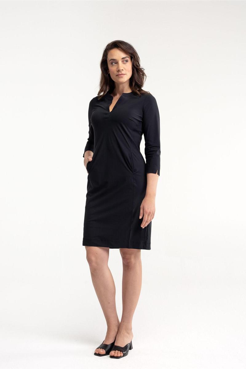 Studio Anneloes Studio Anneloes Jurk Simplicity dress Zwart 5