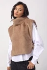 Co'Couture Gilet Fera Beige 1