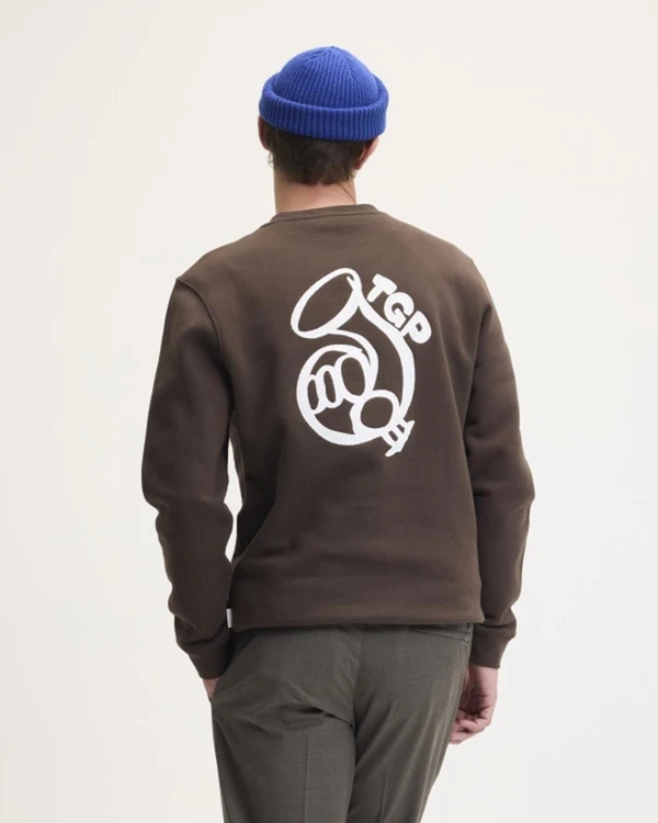 The GoodPeople Sweater Look Bruin 1