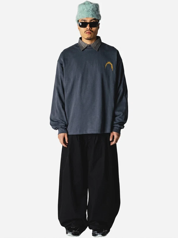 WOODBIRD Longsleeve Beam Blauw 1
