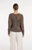 YAYA Trui 01-000592-605 Bruin 3