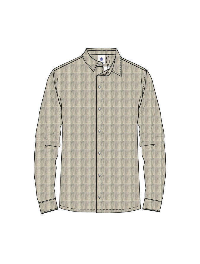 Law of the Sea Overhemd LAW-10372 Off-White 1