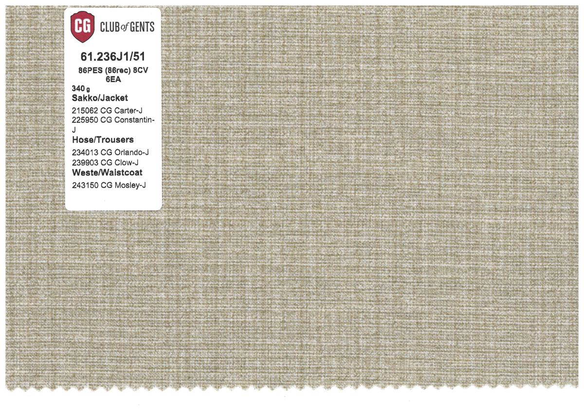 Club of Gents Colbert 61.236J1 / 225972 Grijs 5