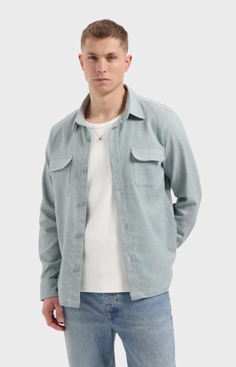 Law of the Sea Overshirt Ghout Blauw 1