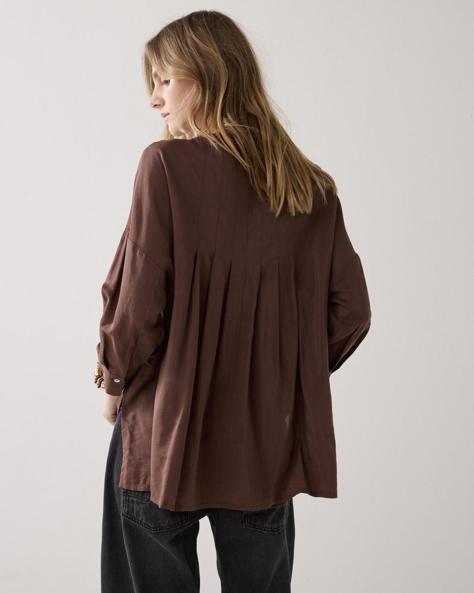 Summum Blouse 2s3403-12370 Bruin 3