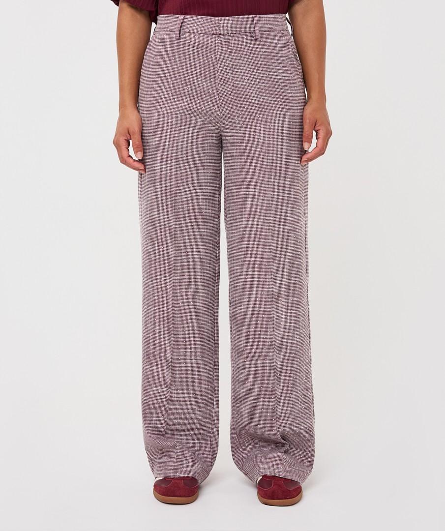 EsQualo Pantalon F26.10525 Rood 1