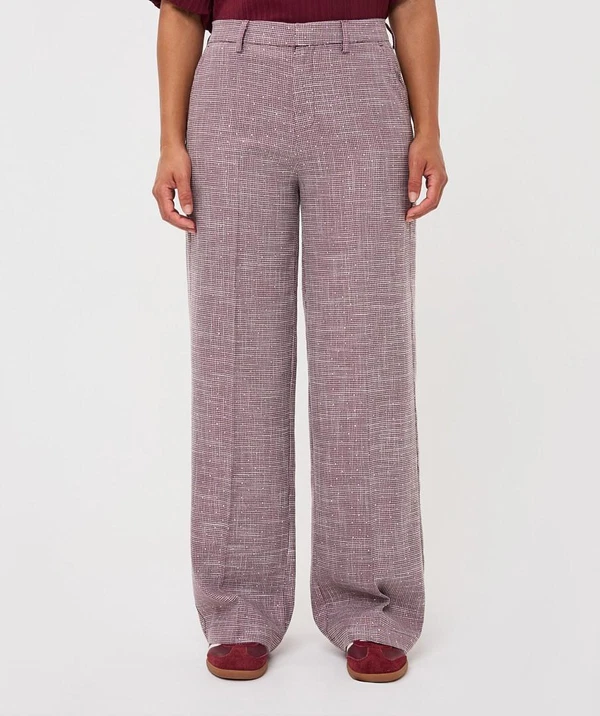 EsQualo Pantalon F26.10525 Rood 1