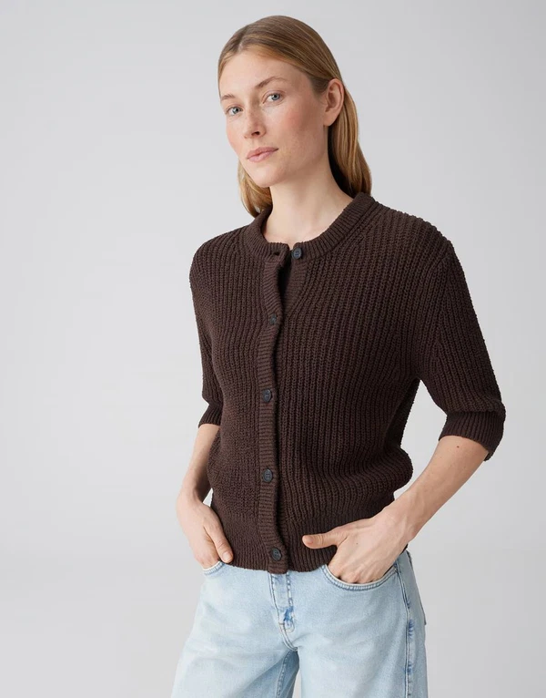 OPUS Vest Donousa Bruin 1