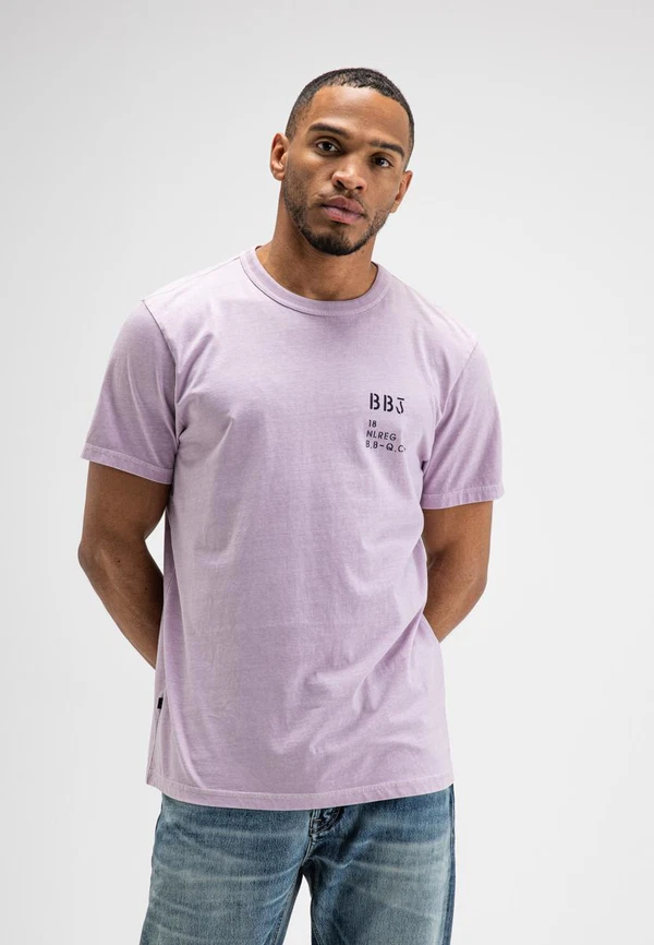 Butcher of Blue T-Shirt Classic Hook Paars 1
