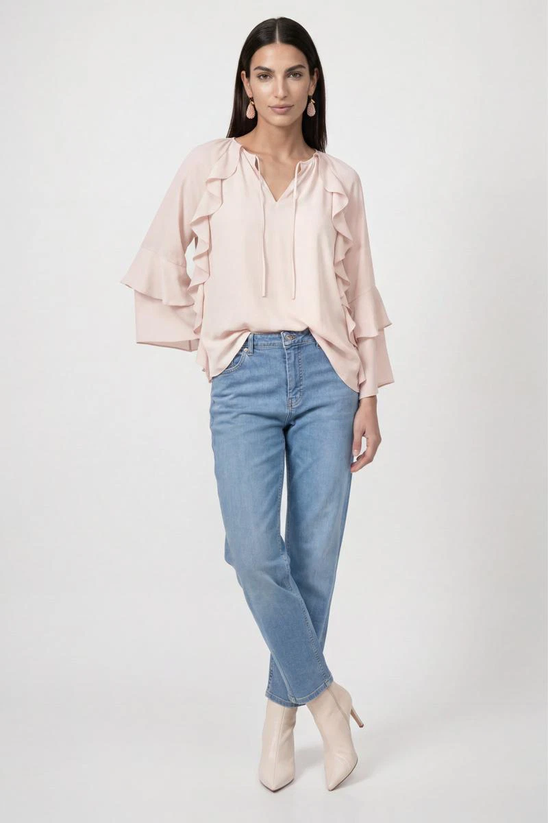 Monari Pantalon 810607 Blauw 2