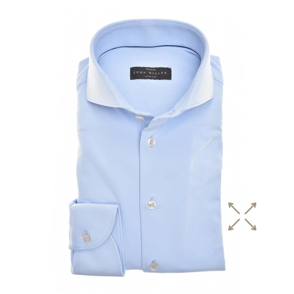 John Miller Overhemd 5346516 Blauw 1