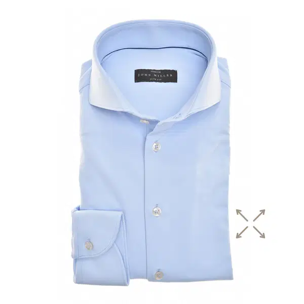 John Miller Overhemd 5346516 Blauw 1