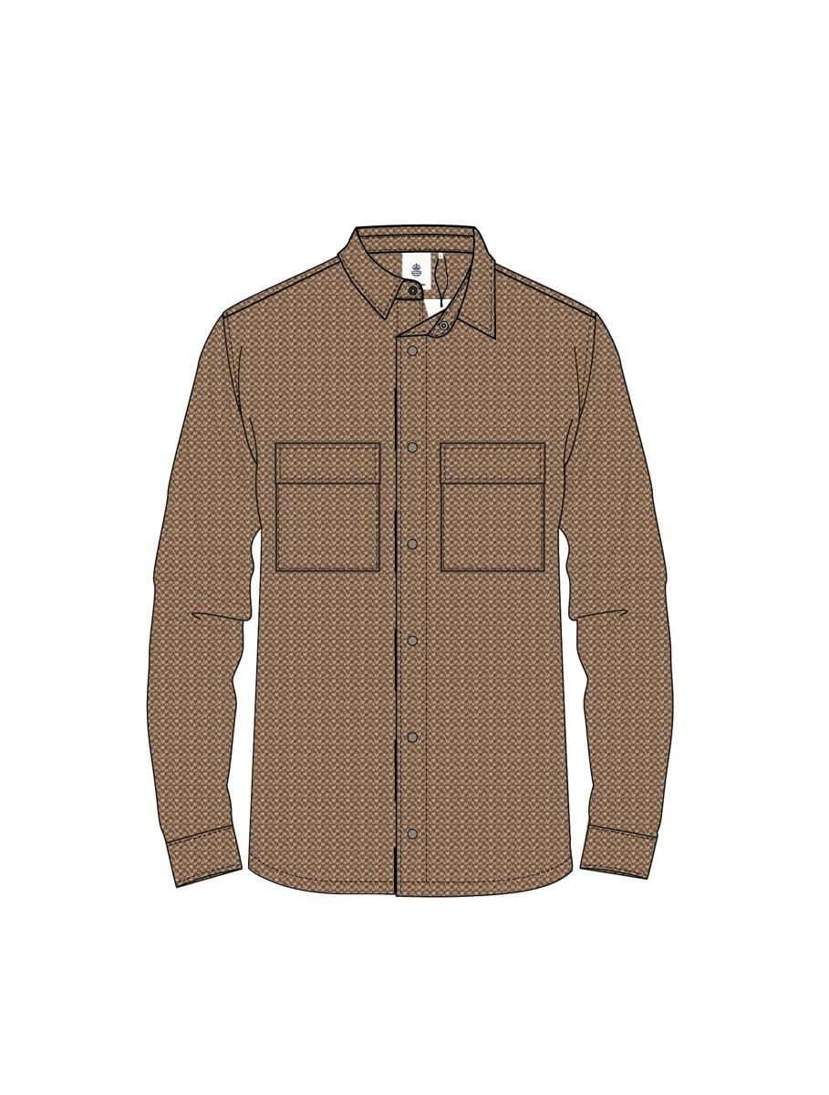 Law of the Sea Overshirt LAW-10483 Paars 1