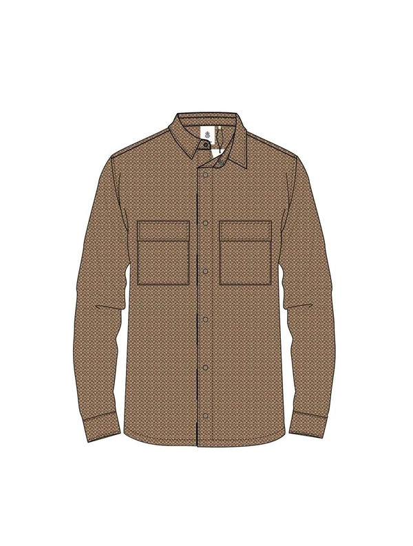 Law of the Sea Overshirt LAW-10483 Paars 1