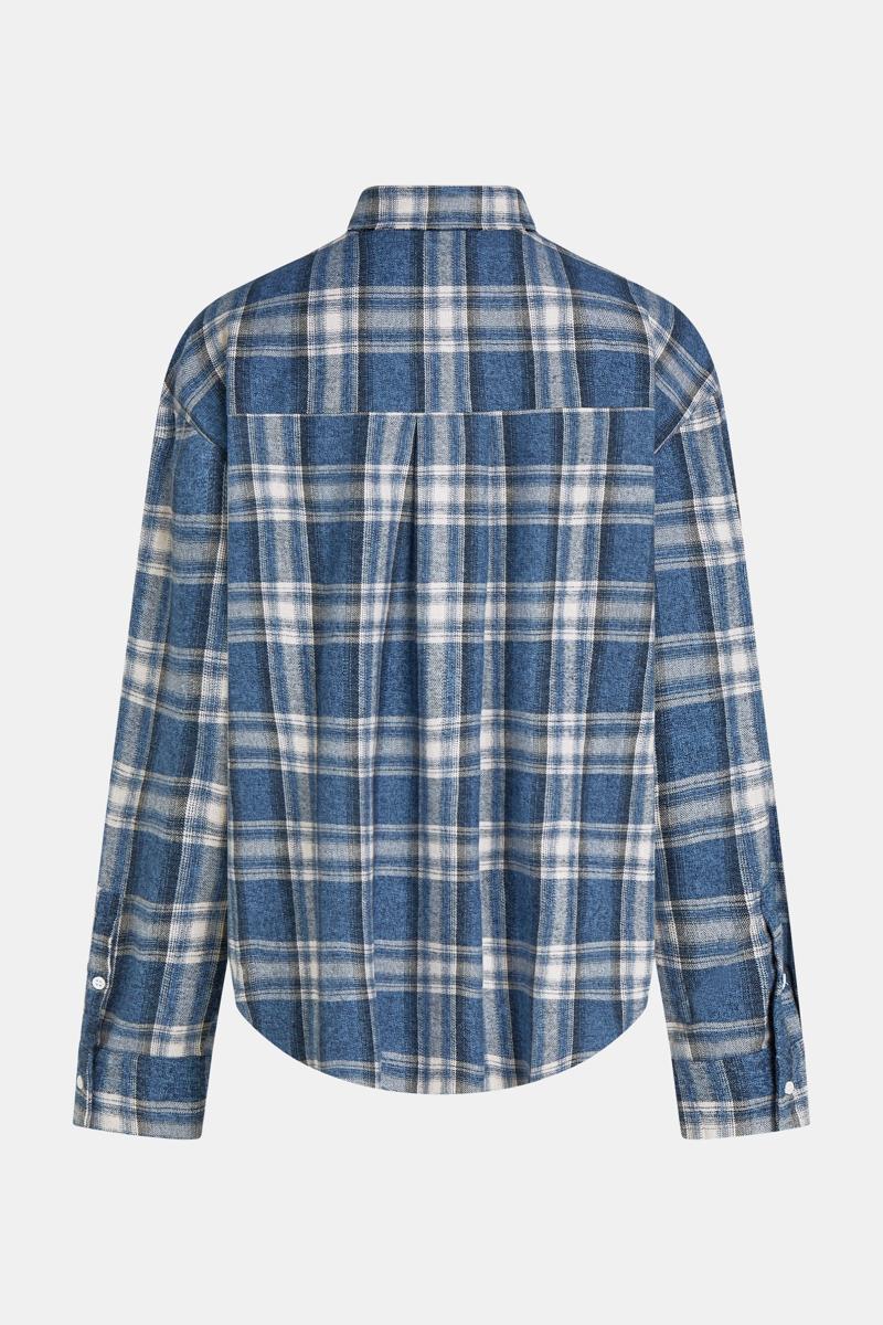 Penn & Ink Blouse W26C421 Blauw 2