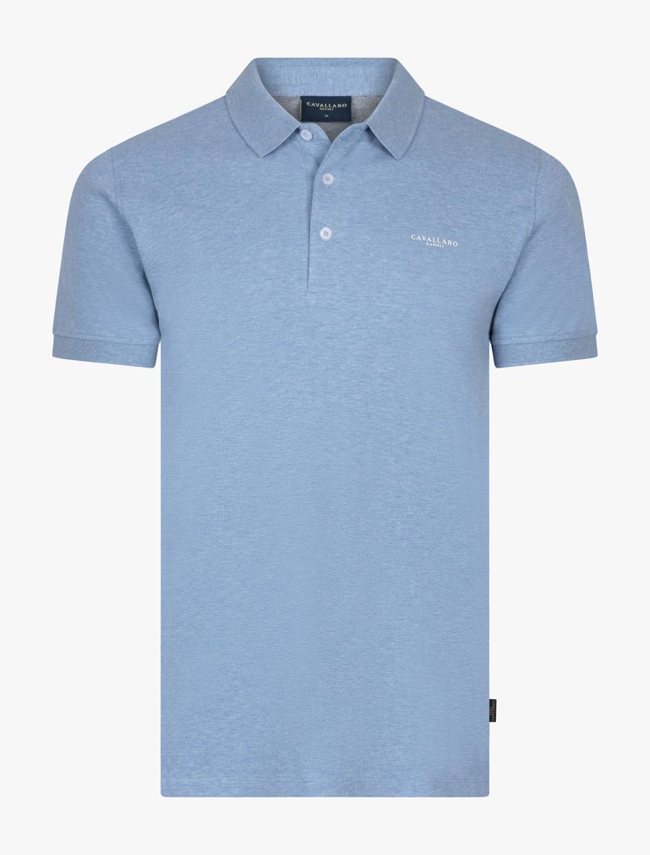 Cavallaro Polo Bavone Blauw 2