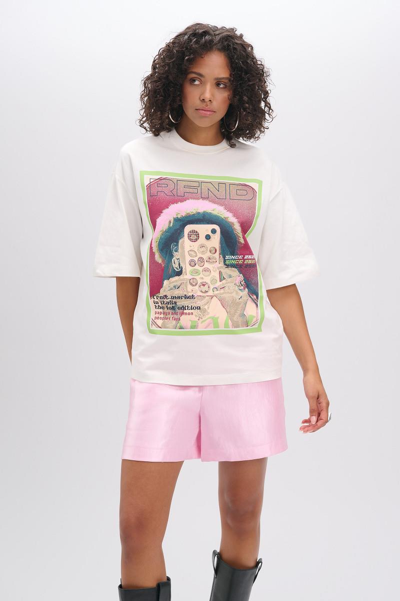 Refined Department T-Shirt Loui Off-White 1