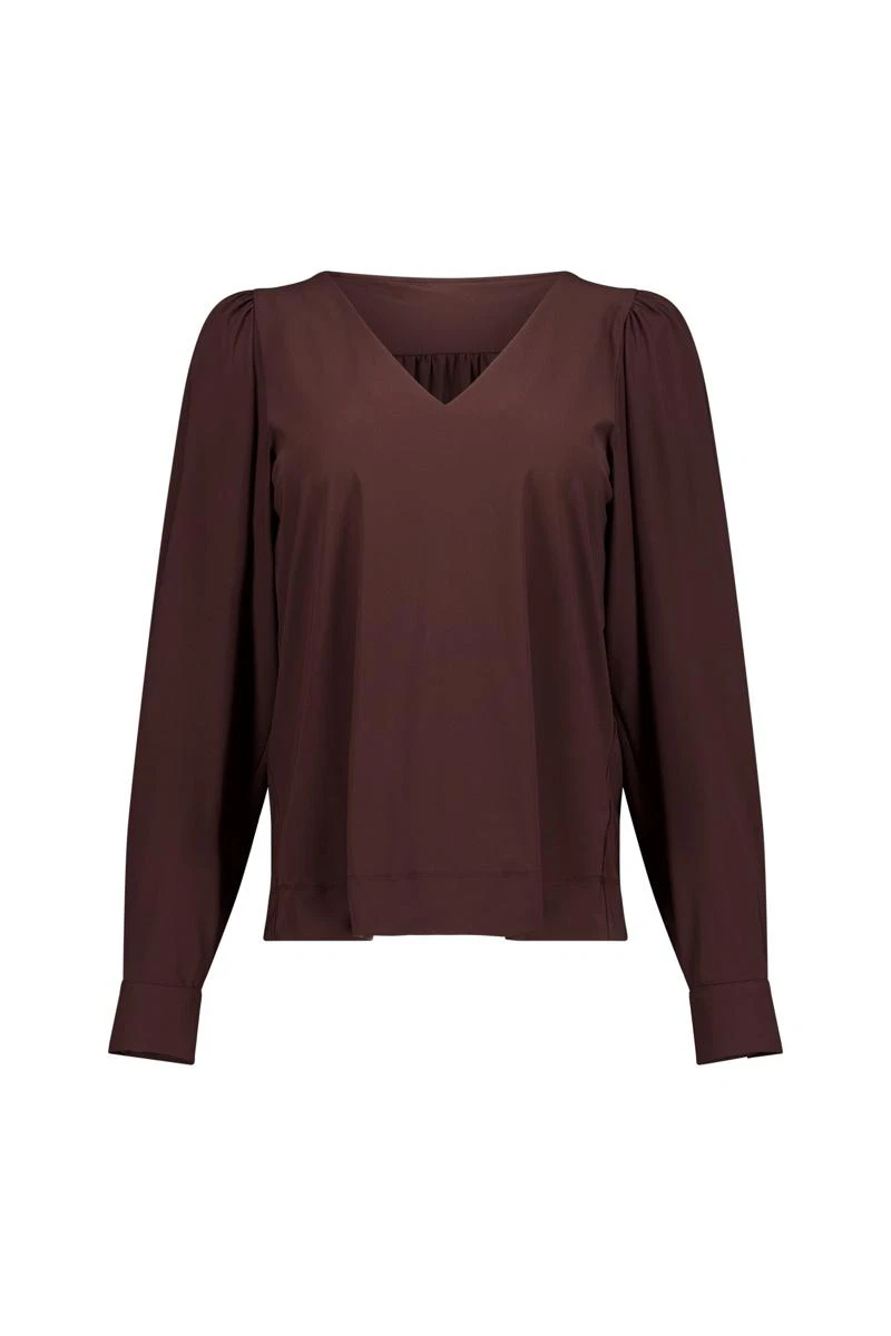 Studio Anneloes Blouse Les top Bruin 1