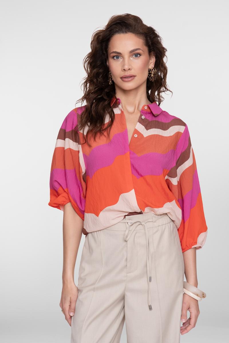 Geisha Blouse 63216-20 Oranje 1