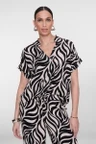 Geisha Blouse 63295-70 Zwart 1