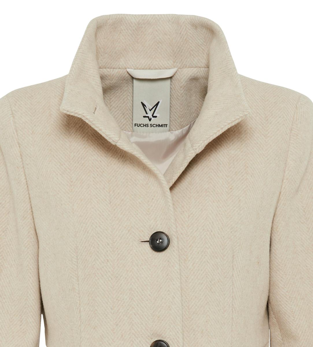 Fuchs Schmitt Mantel 651008495 Off-White 5