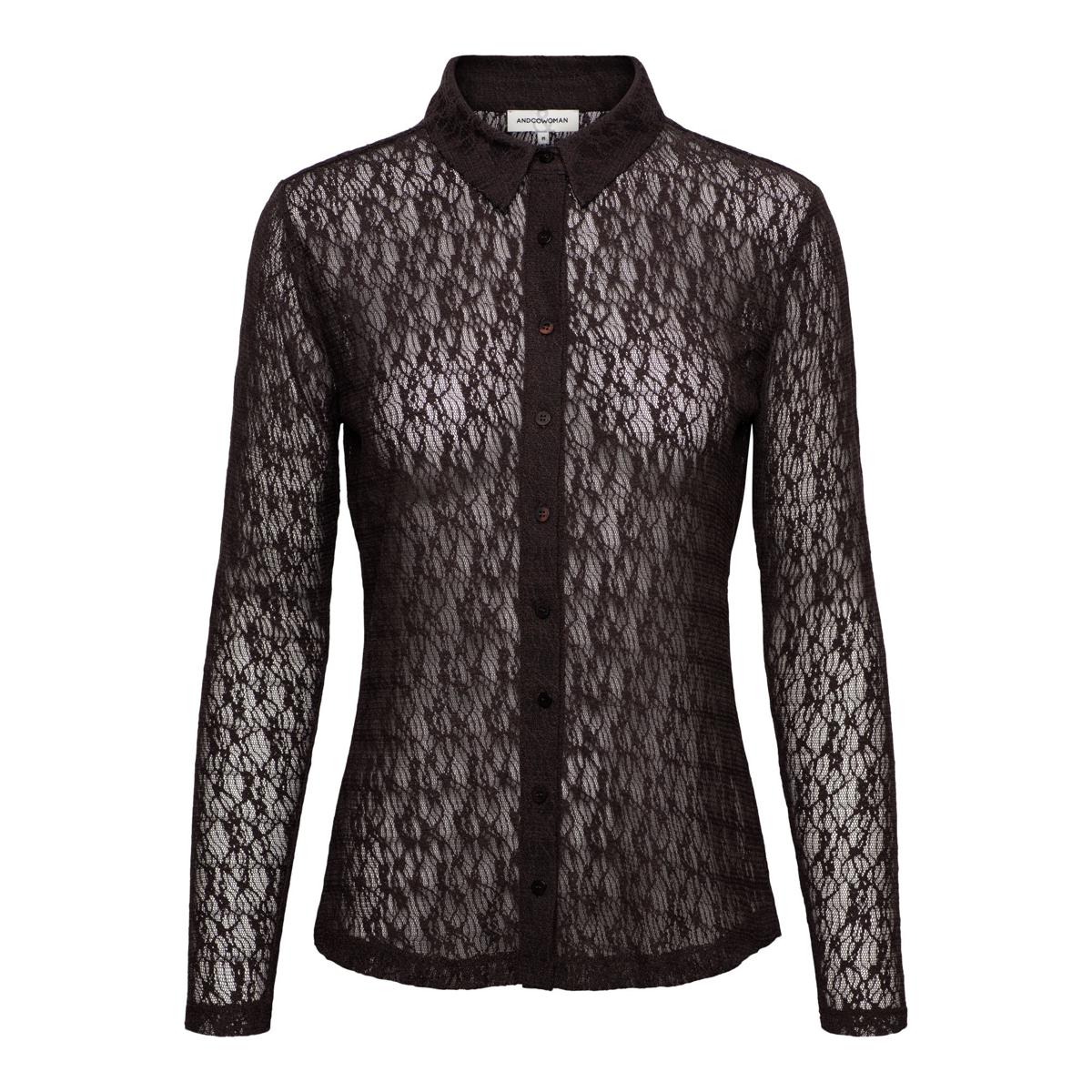 &Co Woman Blouse BL456 Bruin 1