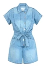 Sisters Point Jumpsuit Feba-Pl1 Blauw 2