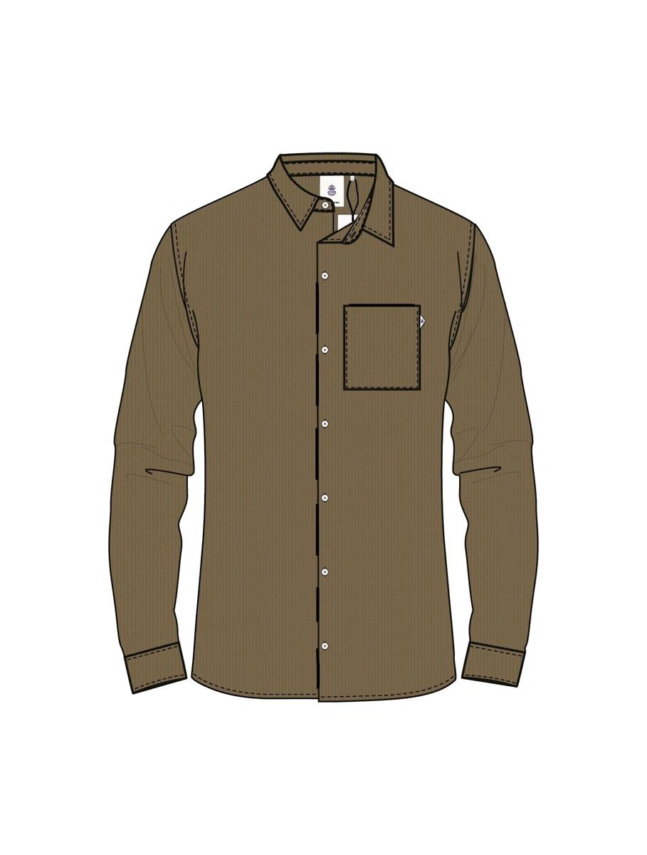Law of the Sea Overhemd LAW-10519 Beige 1