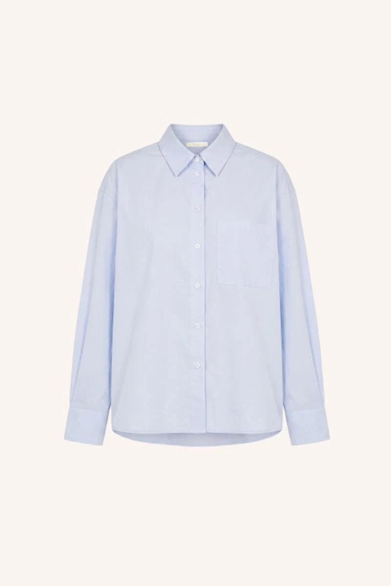 By-Bar Blouse Lise Blauw 2