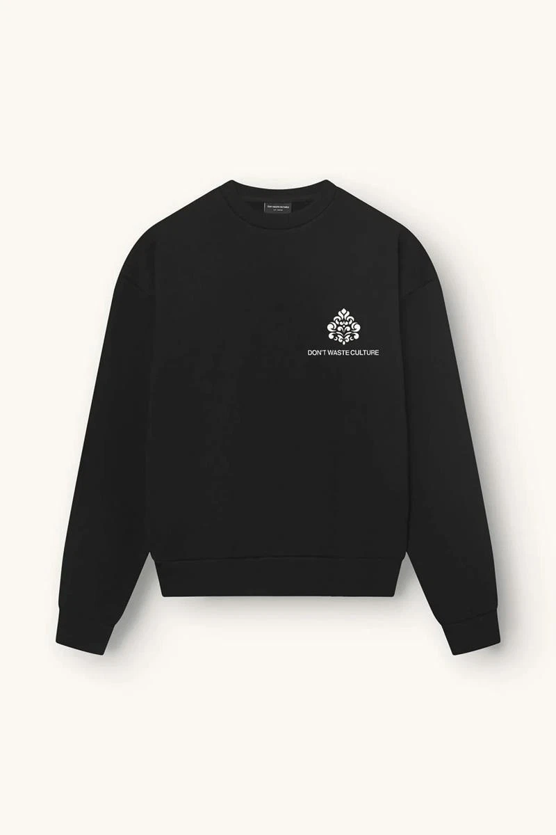 Don't waste culture Sweater Yero Zwart 2