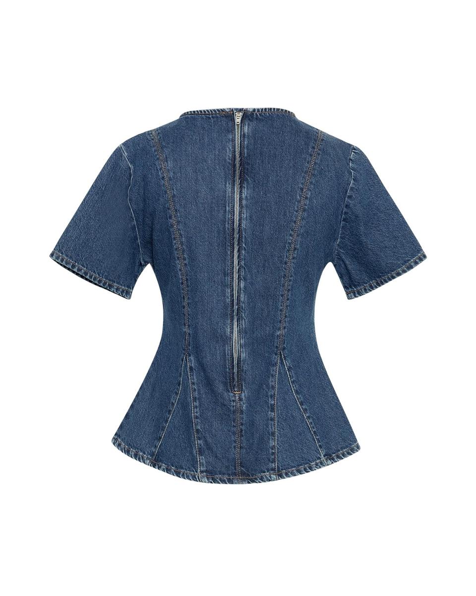 Msch Copenhagen Top Turig Blauw 4