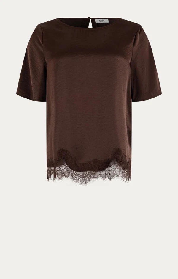 Anna Blouse 80a05-03839 Bruin 1