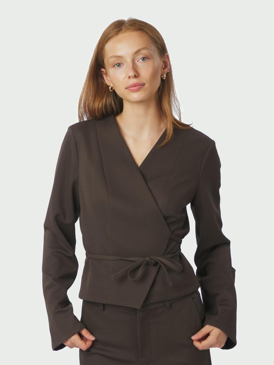 Neo Noir Blouse Simmi Bruin 1