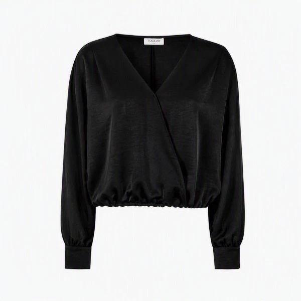 Tooday Blouse Aya Zwart 1