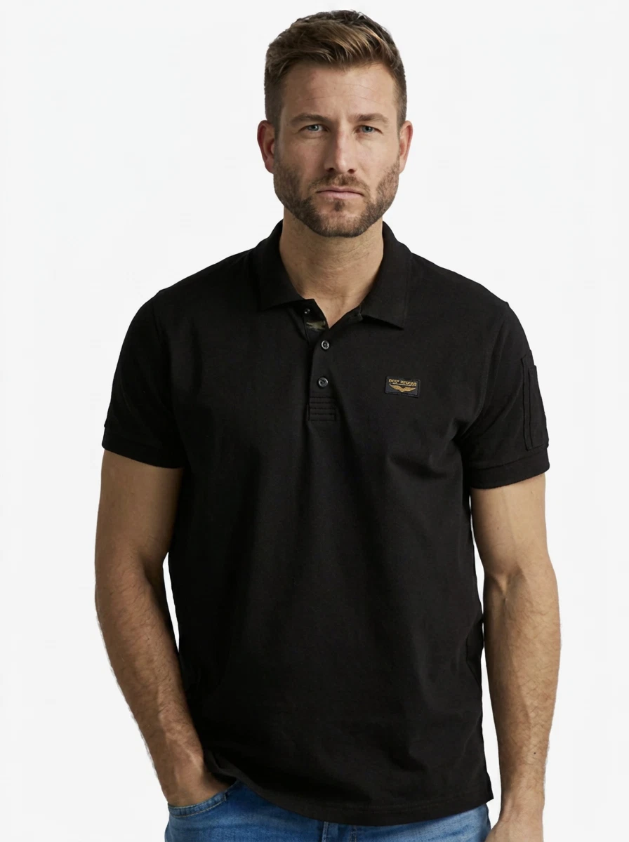 PME Legend Polo PPSS0000861 Zwart 1