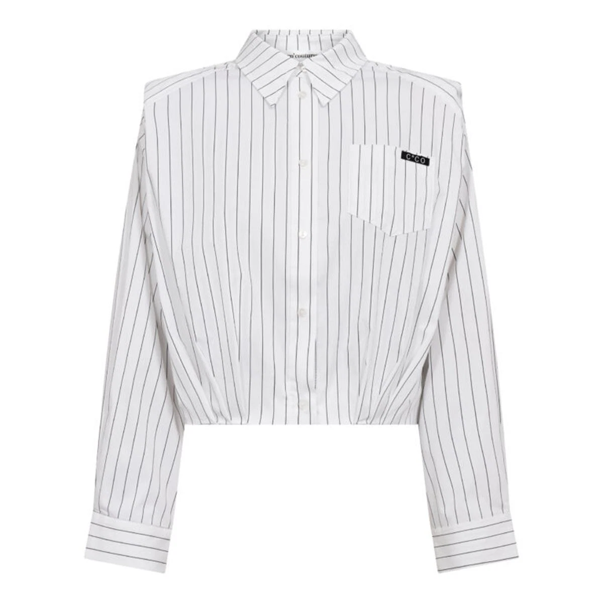 Co'Couture Blouse Riven Wit 1