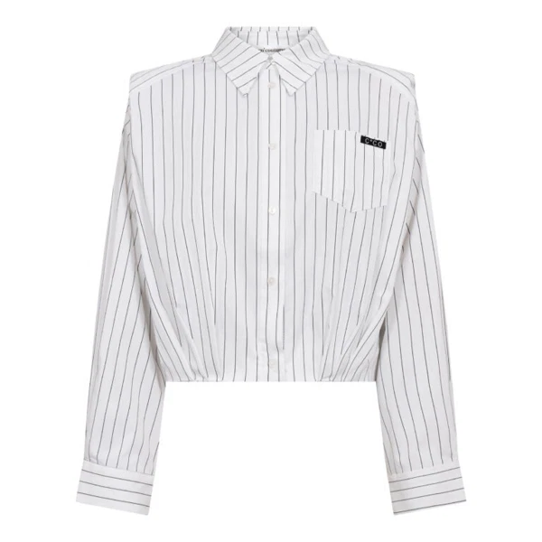 Co'Couture Blouse Riven Wit 1