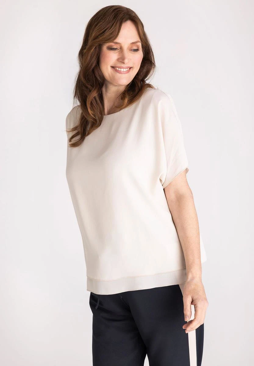 Frank Walder Blouse 303102 Grijs 1