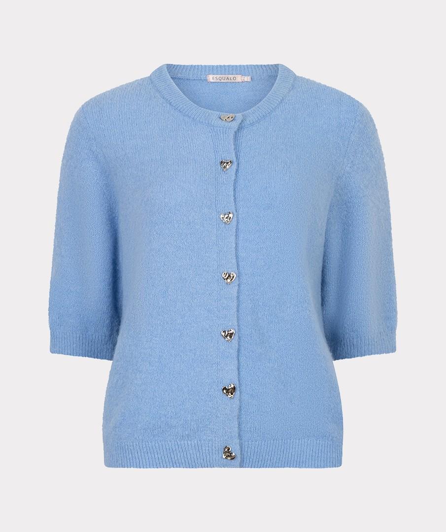 EsQualo Vest SP26.07005 Blauw 2