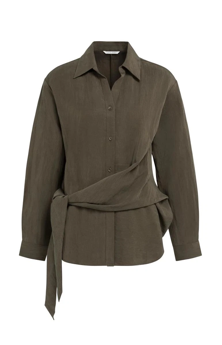 YAYA Blouse 01-201242-609 Bruin 2