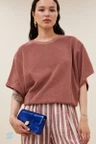 By-Bar T-Shirt Nuki Slub Roze 1