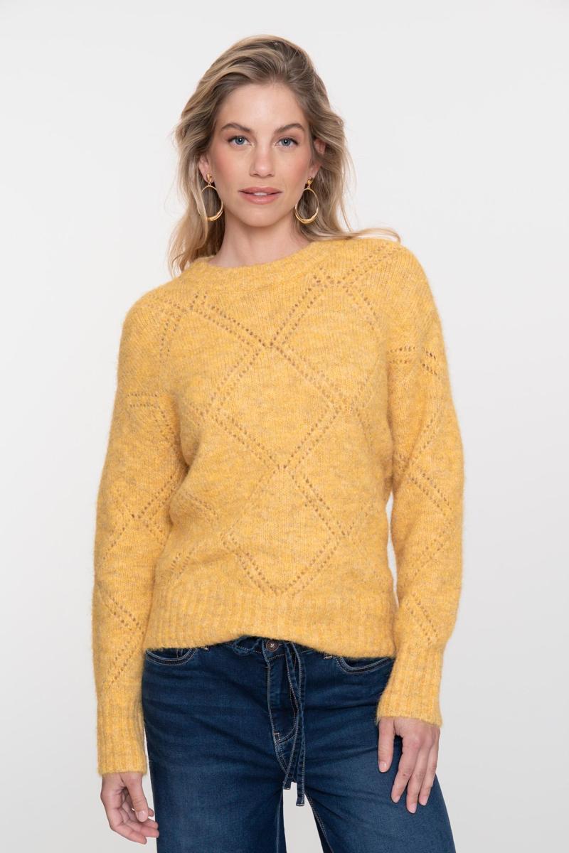 Geisha Trui 54833-29 Geel  1