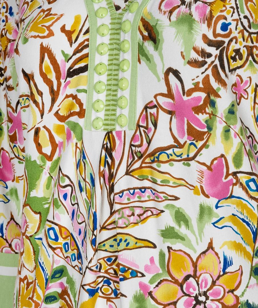 EsQualo Jurk HS26.30222 Groen 4