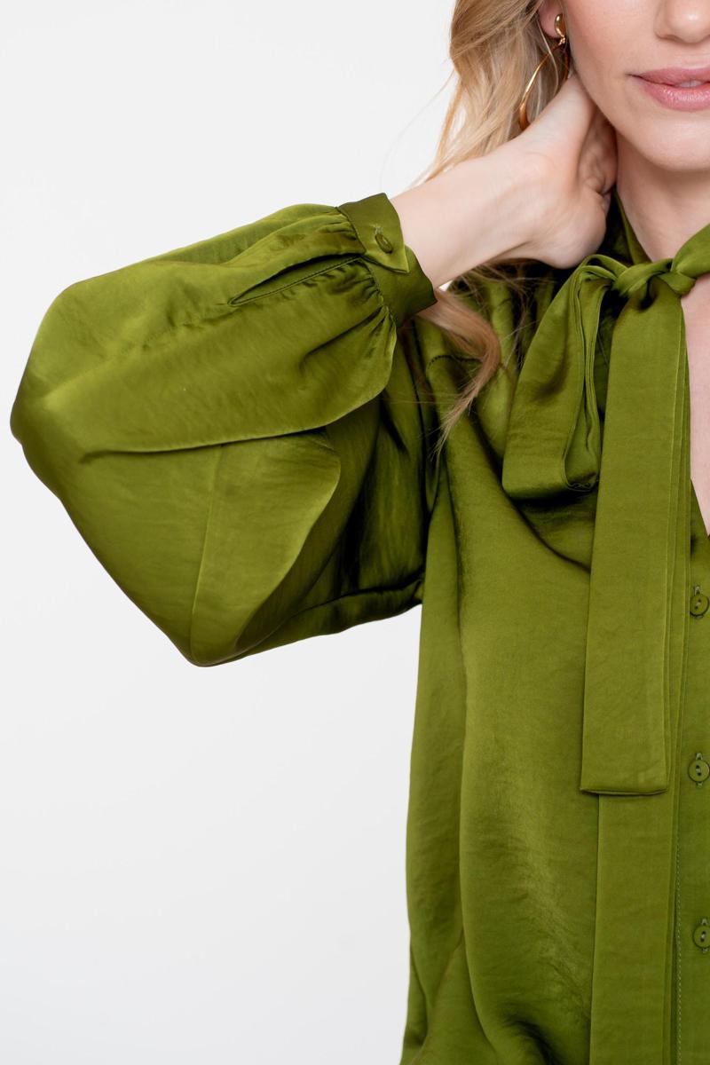 Geisha Blouse 53544-14 Groen 4
