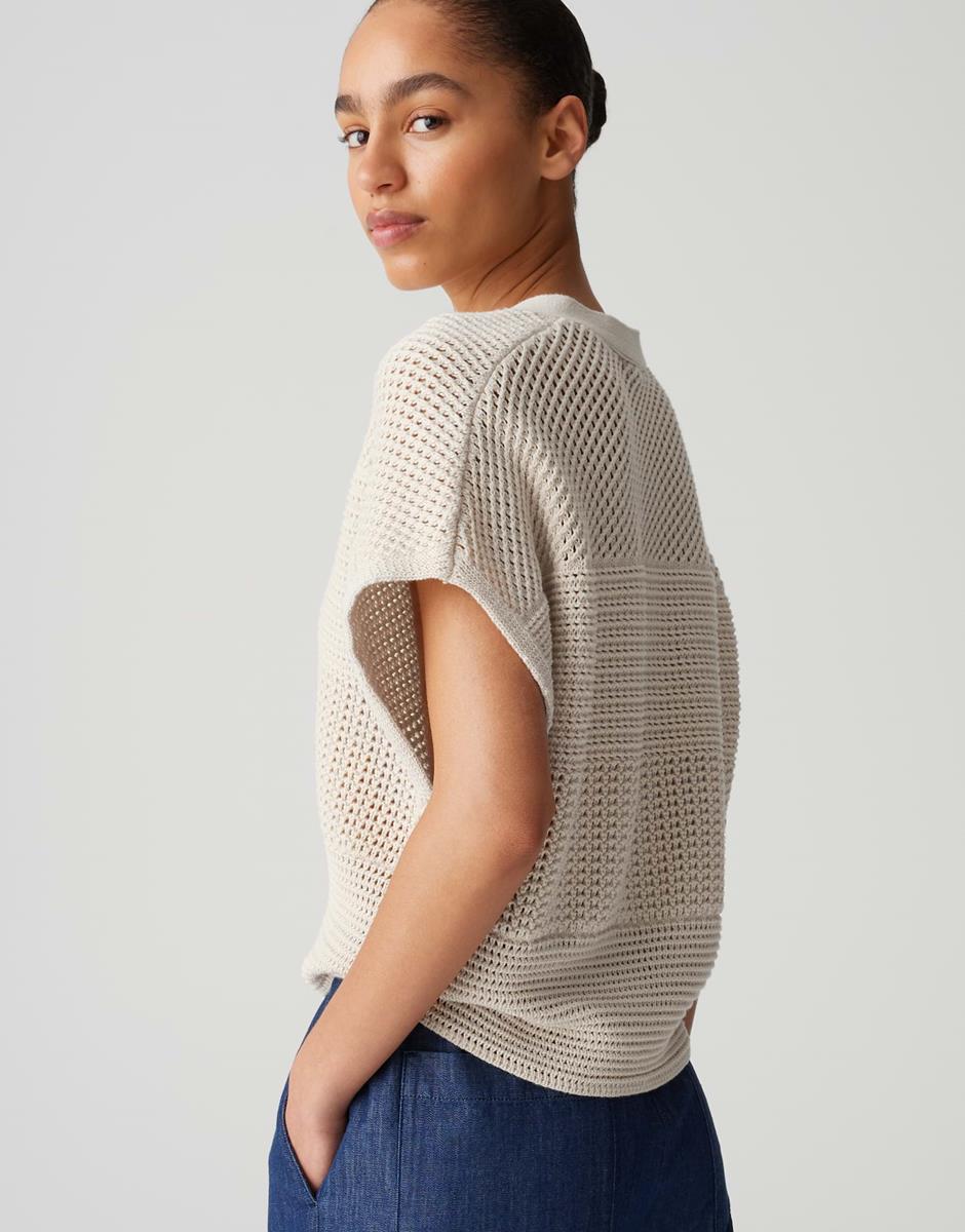 OPUS Trui Pekina Beige 3