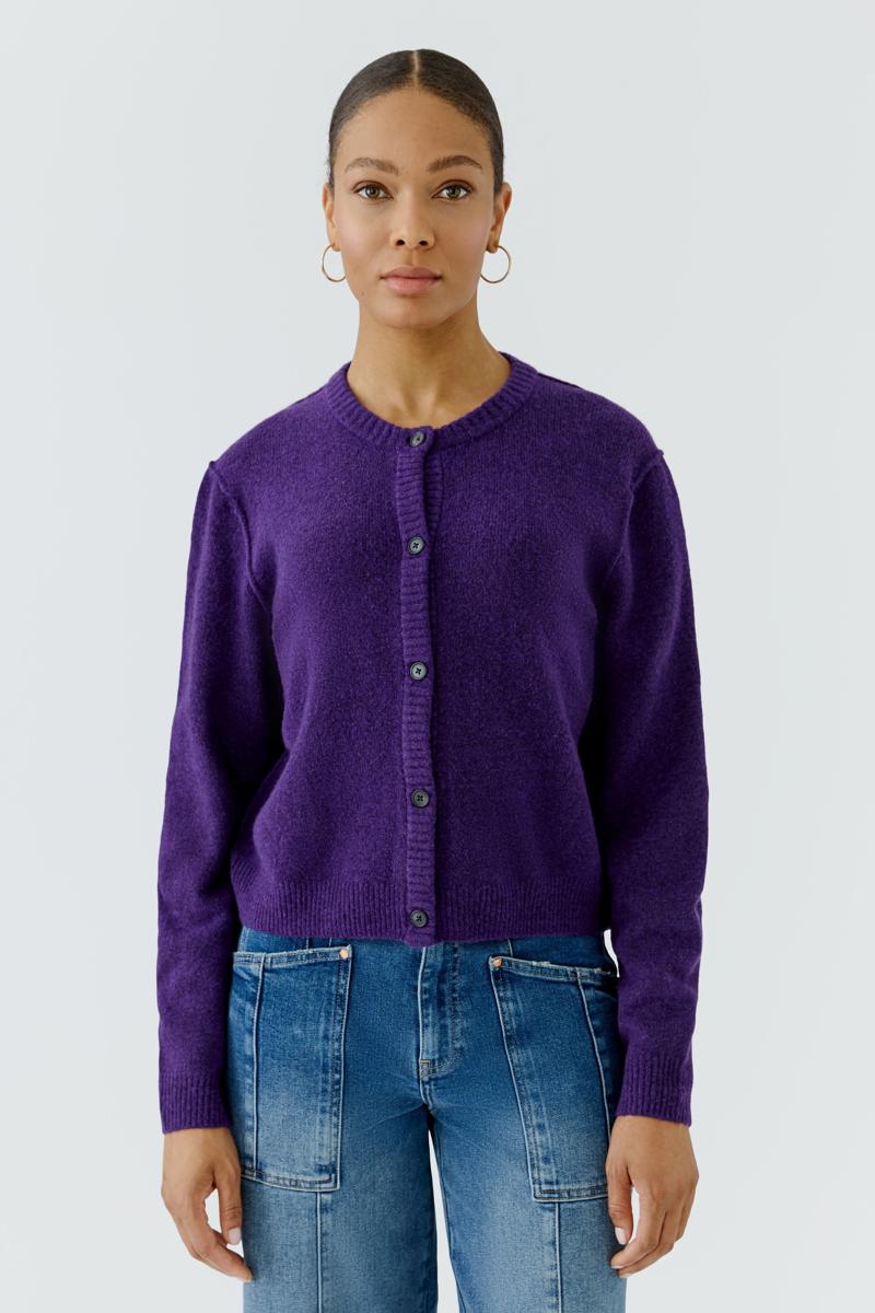 Oui Vest 0094462 Paars 1