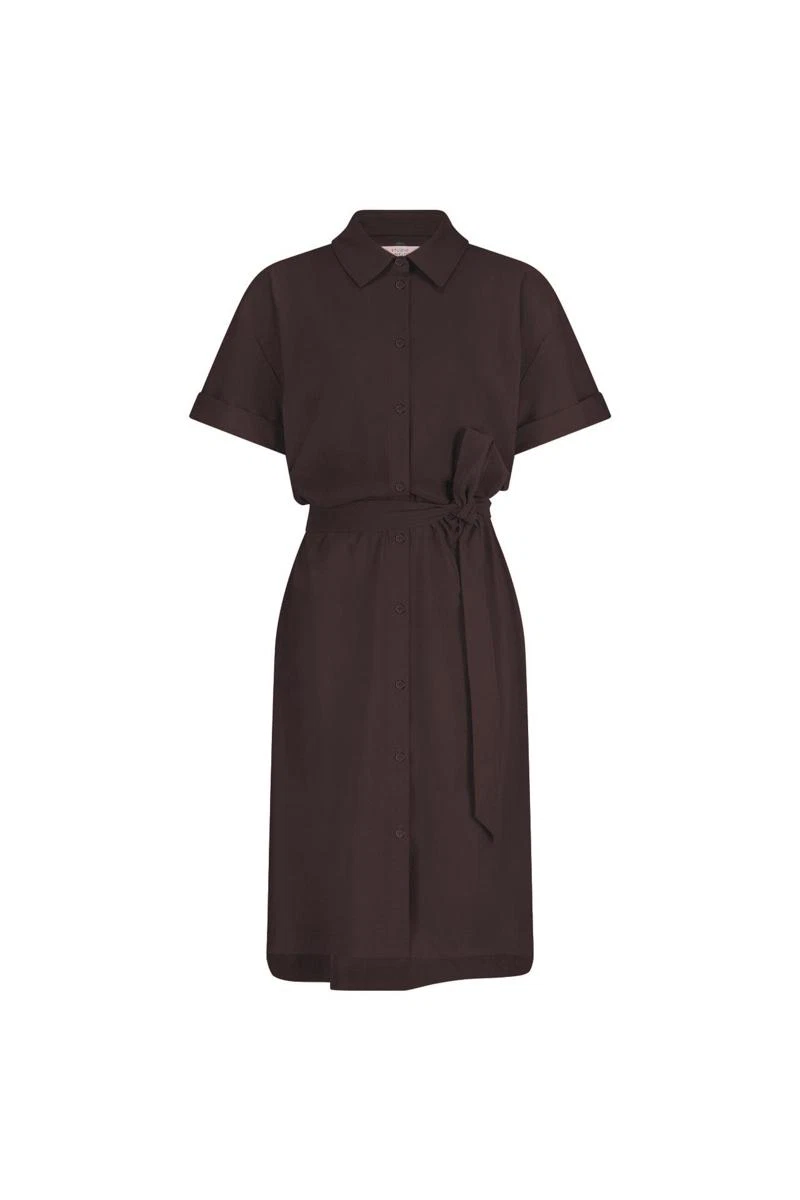 Studio Anneloes Jurk Louni blouse dres Bruin 2