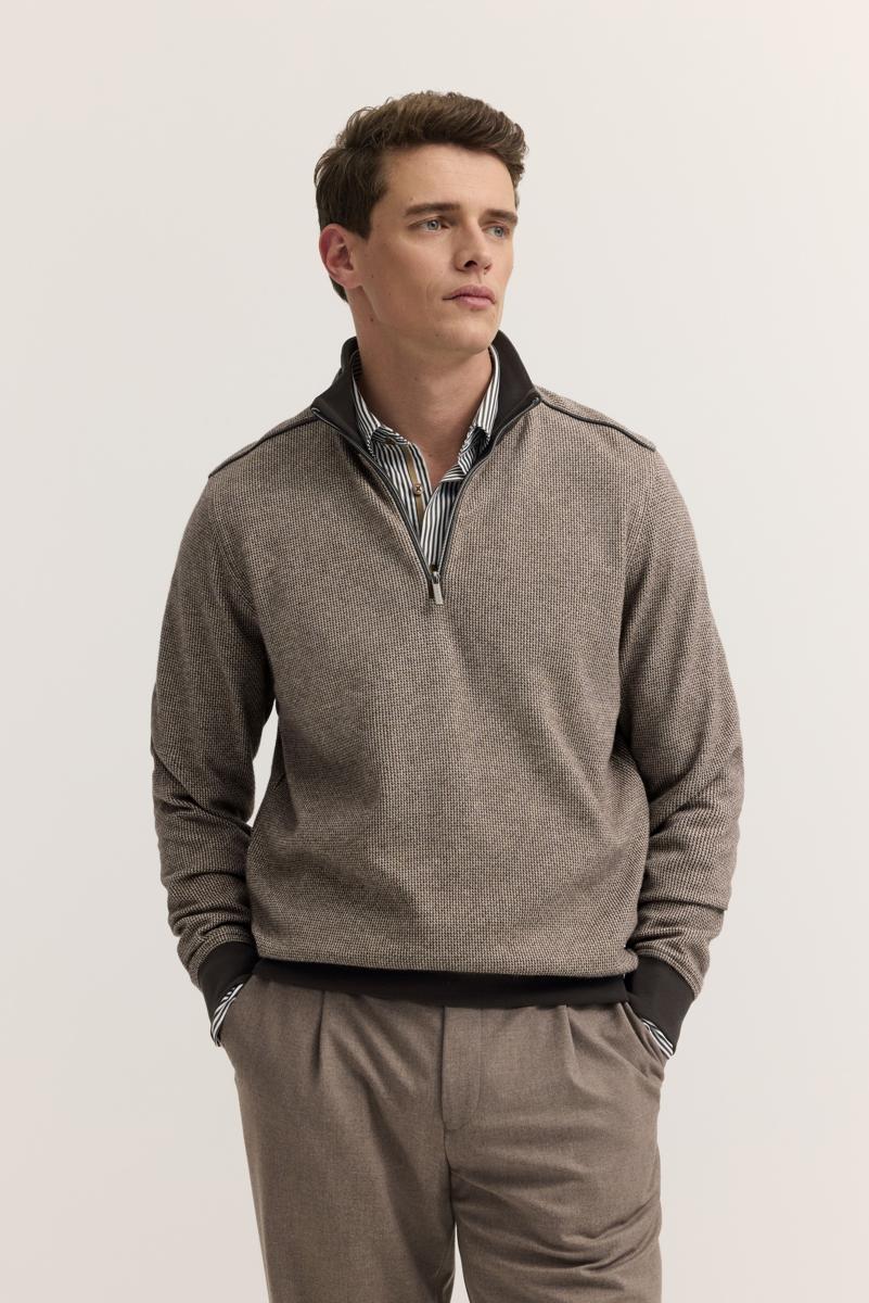Bugatti Sweater 25061F 8550 Bruin 1